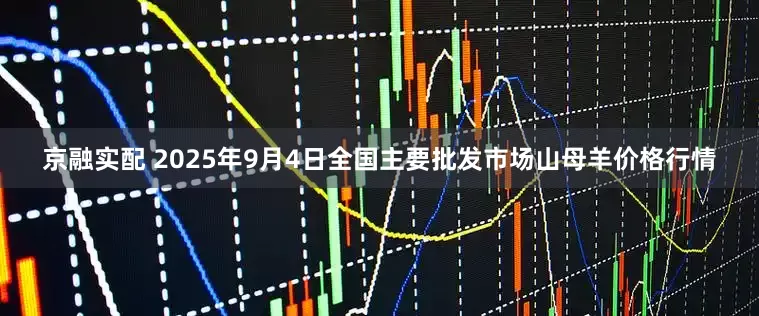 京融实配 2025年9月4日全国主要批发市场山母羊价格行情